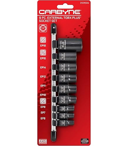 Amazon.co.jp: CARBYNE 13ピース 改ざん防止トルクスプラス (別名5